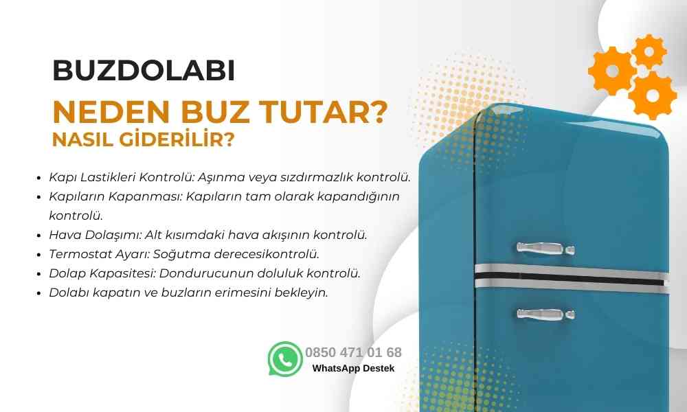 Buzdolabı Buz Tutuyor Ne Yapabilirim